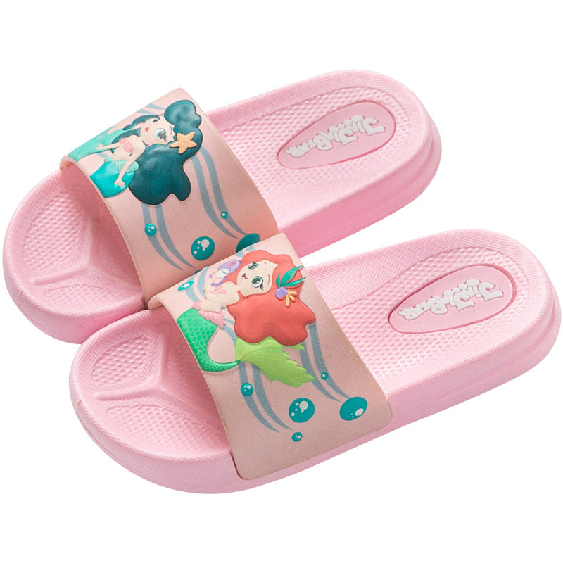 CHANCLAS MAR CON SIRENAS PARA NIÑA - 12045