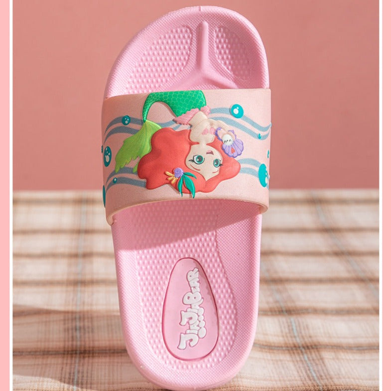 CHANCLAS MAR CON SIRENAS PARA NIÑA - 12045