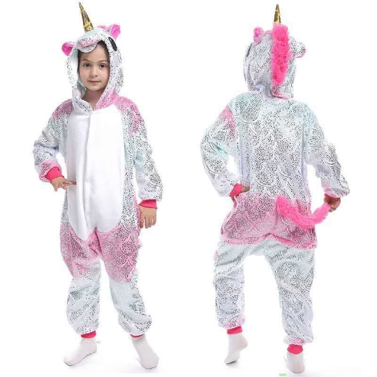 UNICORN BODYSUIT WITH HOODIE - 12427