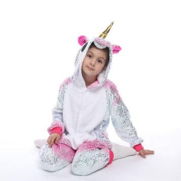 UNICORN BODYSUIT WITH HOODIE - 12427