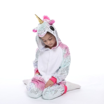 UNICORN BODYSUIT WITH HOODIE - 12427
