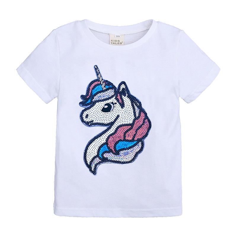 SHORT SLEEVED T-SHIRT FOR GIRLS - 10558