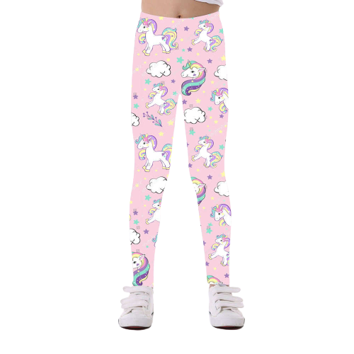 LEGGINGS FOR GIRLS WITH UNICORNS