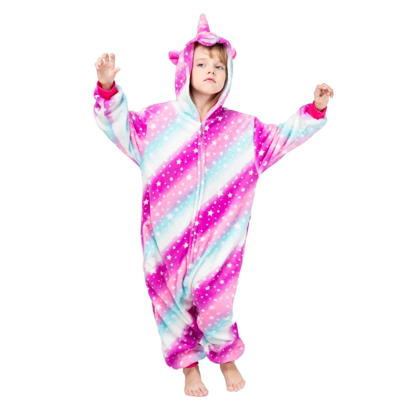 UNICORN BODYSUIT WITH HOODIE - 11739