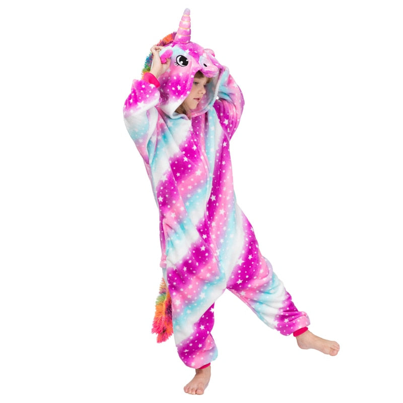 UNICORN BODYSUIT WITH HOODIE - 11739
