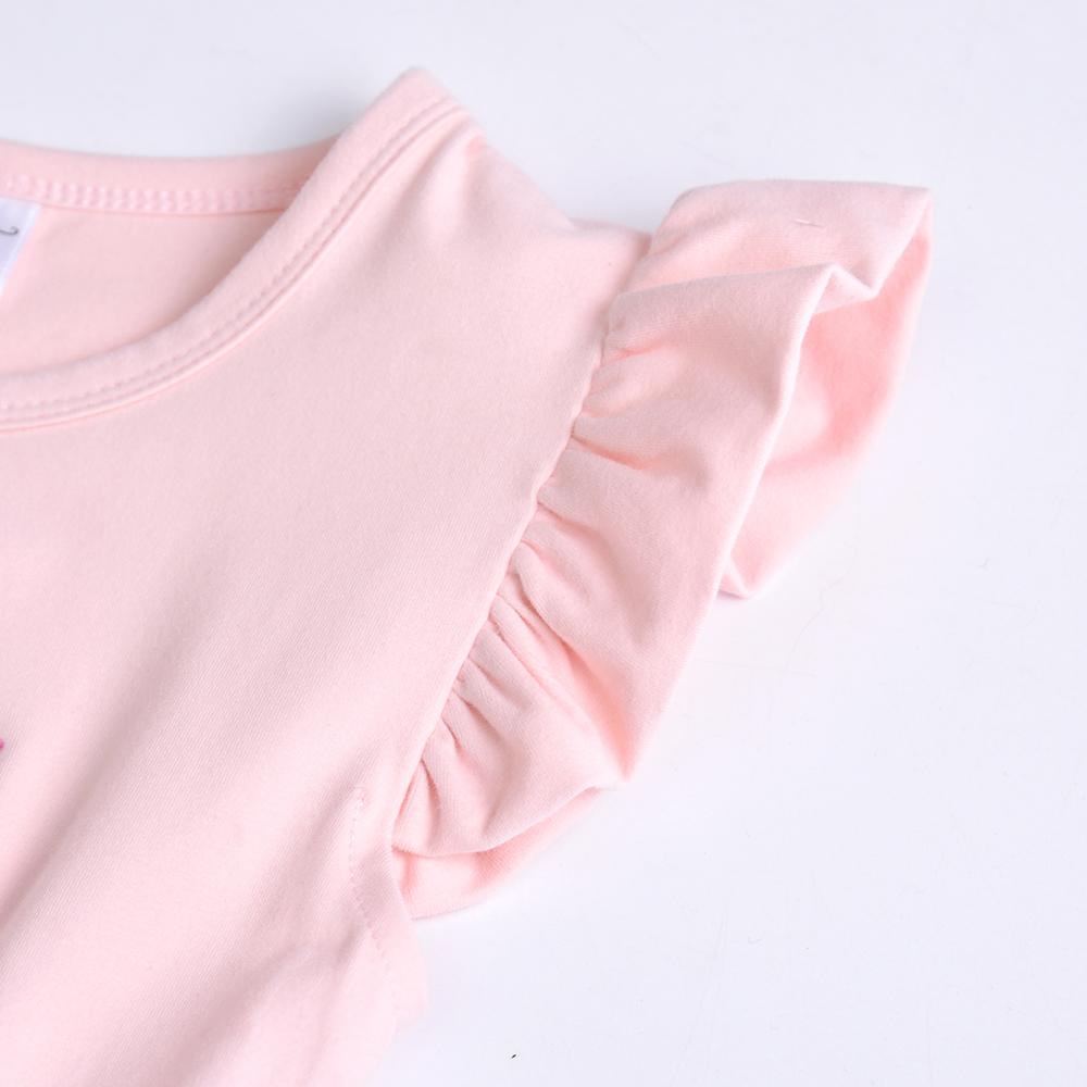 SHORT SLEEVED DRESS WITH UNICORN - 10001