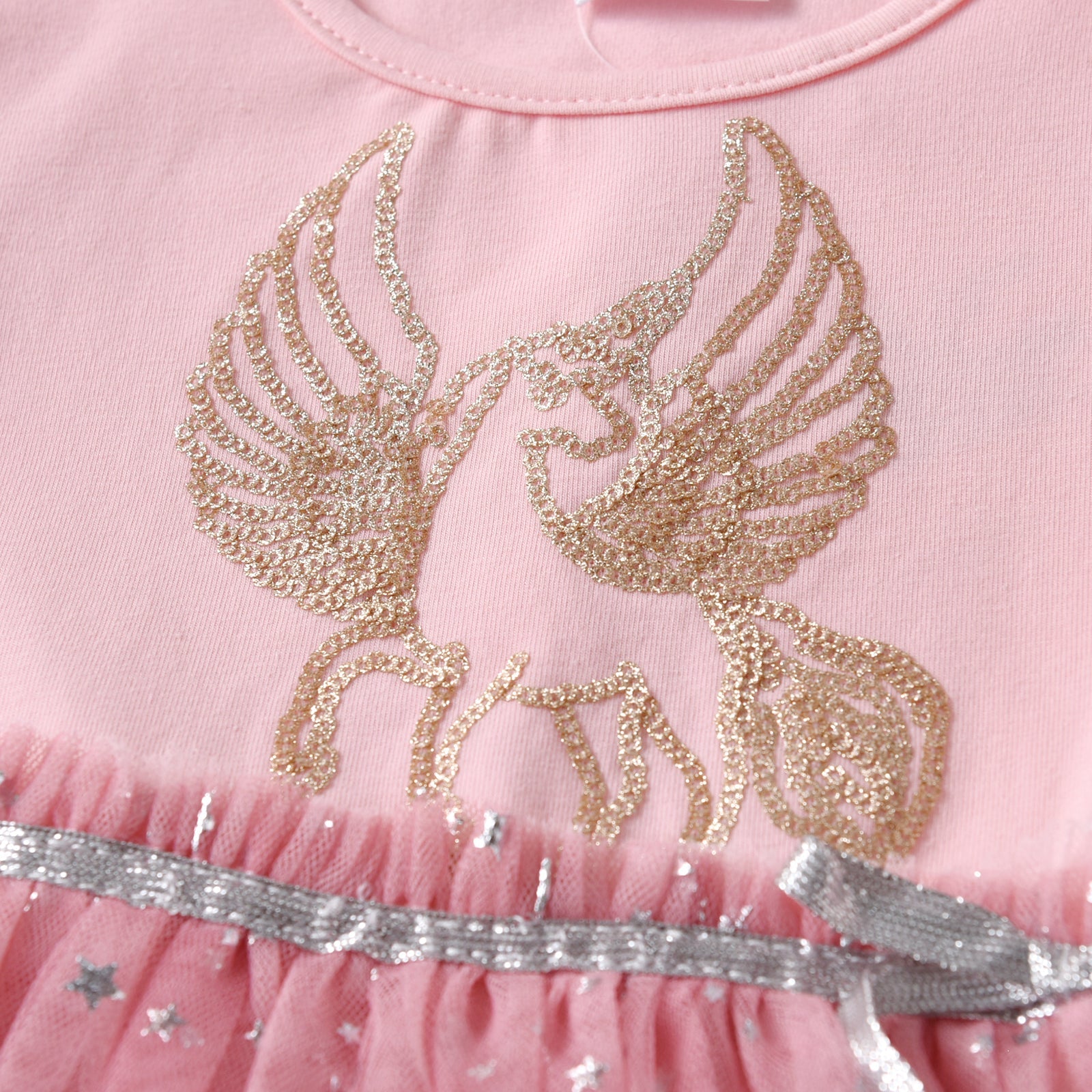 LONG SLEEVED UNICORN DRESS - 10792