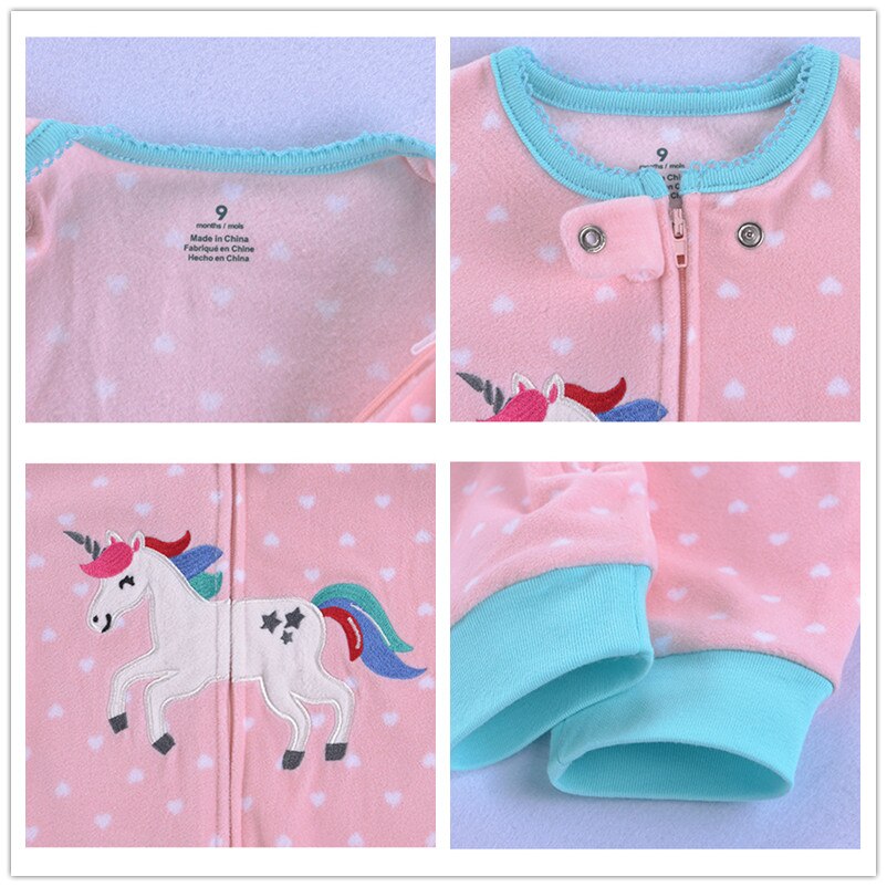 BODYSUIT WITH UNICORN FOR GIRLS CLOSE UP PICTURES