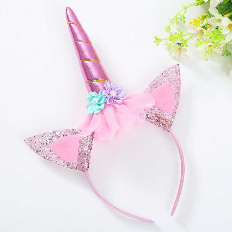 TOCADO UNICORNIO ROSA - 11626
