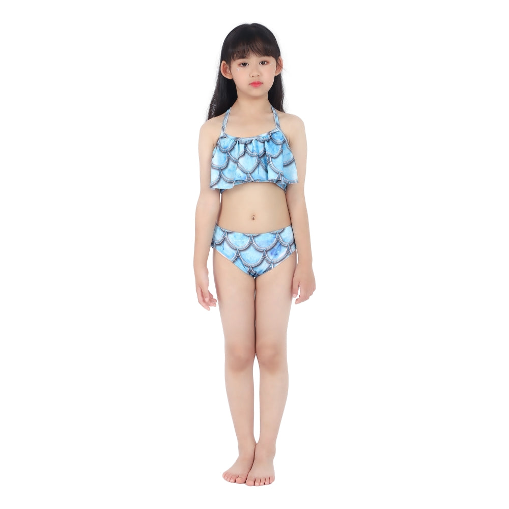 SET OF BIKINI SWIMSUIT FOR GIRLS WITH MERMAID TAIL - 12422