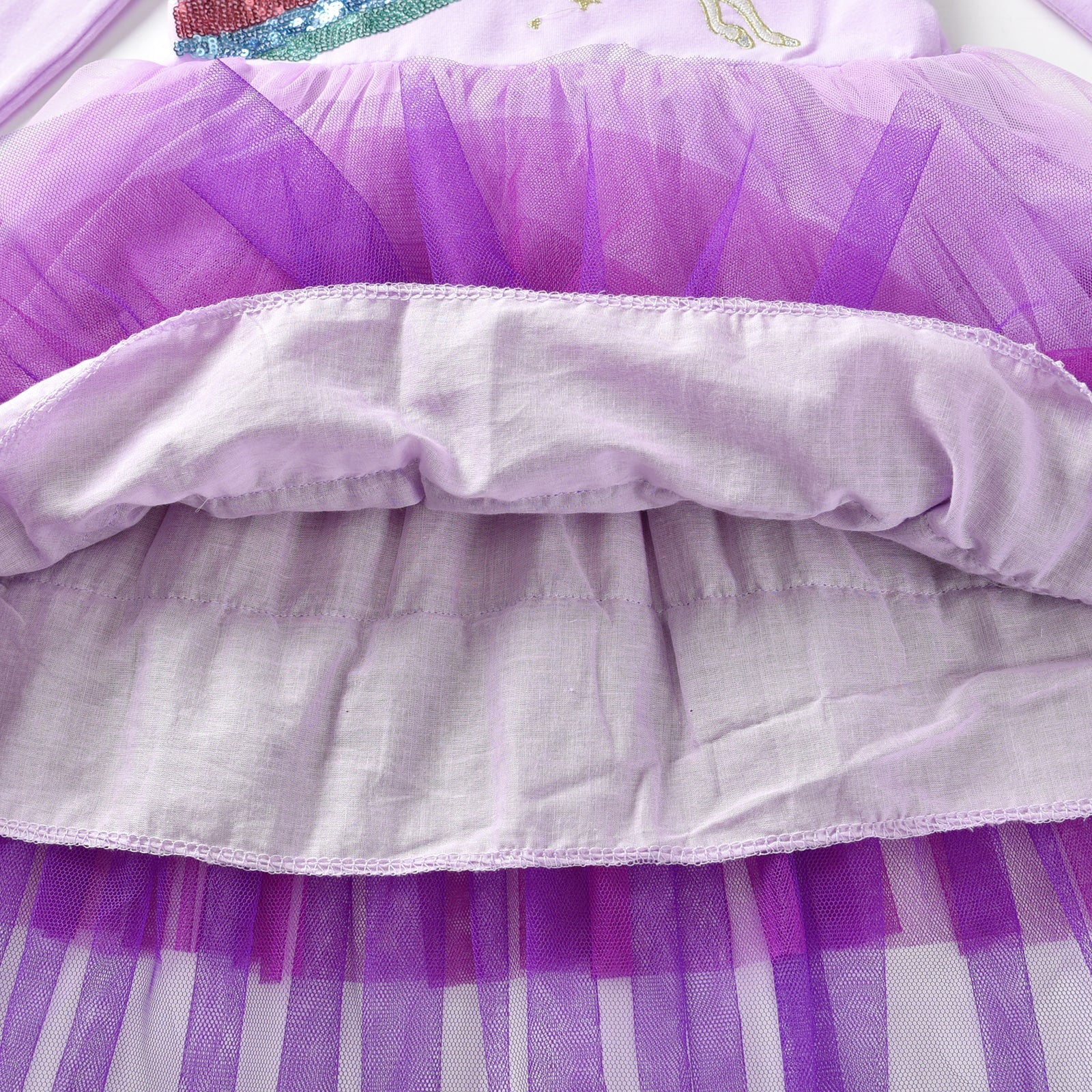 LONG SLEEVED UNICORN DRESS - 10790