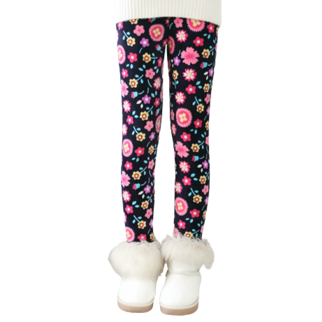 SET OF WARM LEGGINGS AND HOODIE FOR GIRLS - 11822