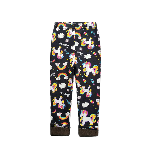 SET OF WARM LEGGINGS AND HOODIE FOR GIRLS - 11823