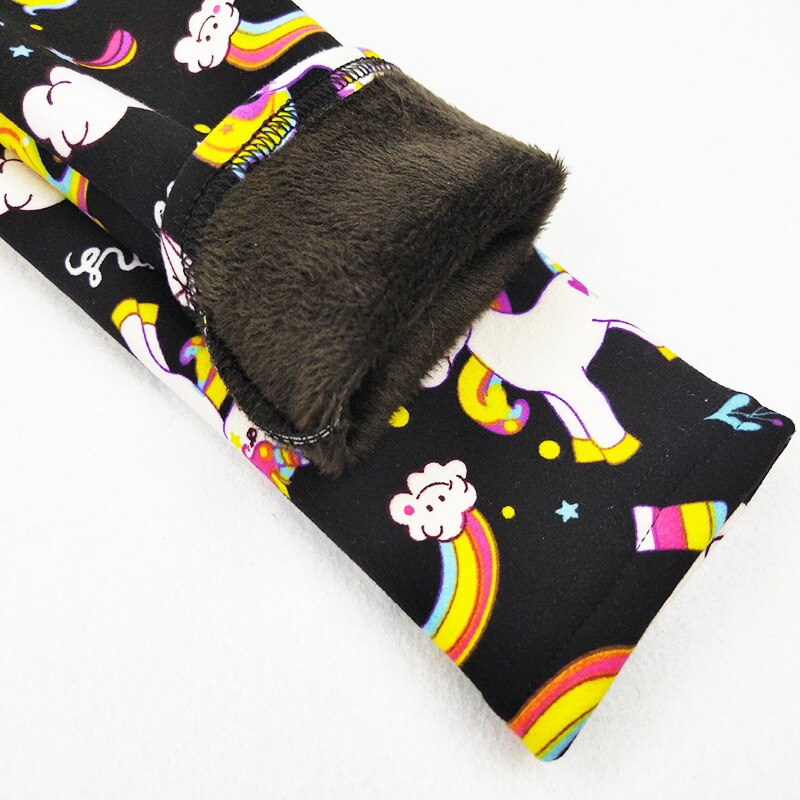 WARM LEGGINGS WITH FLEECE AND UNICORNS - 11765