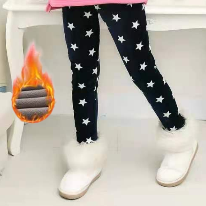 SET OF WARM LEGGINGS AND HOODIE FOR GIRLS - 11826