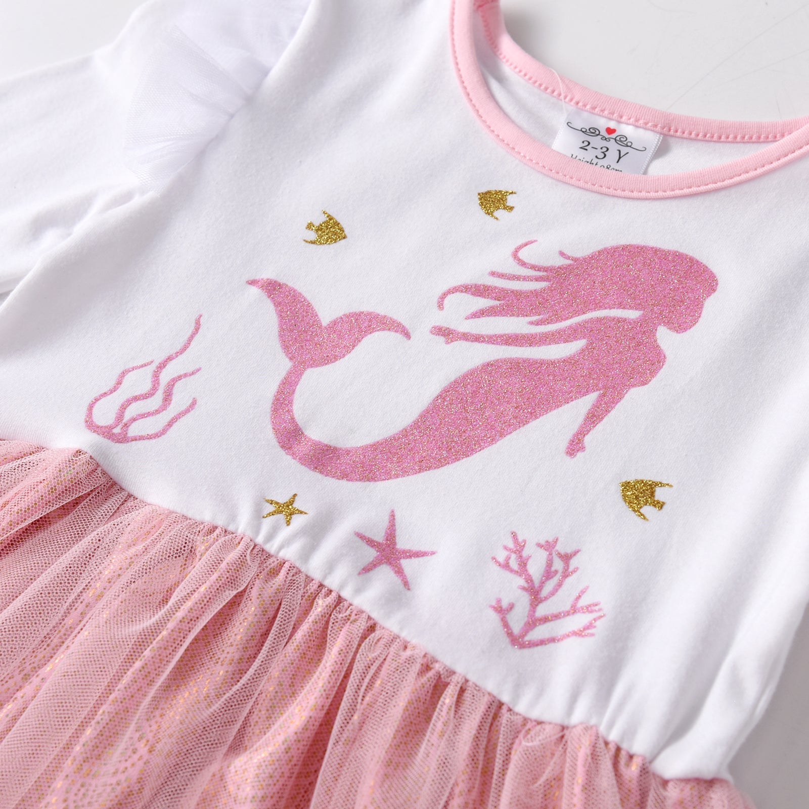 LONG SLEEVED MERMAID DRESS - 10794