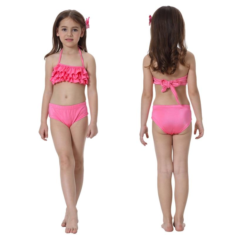 SET OF BIKINI SWIMSUIT FOR GIRLS WITH MERMAID TAIL - 10355