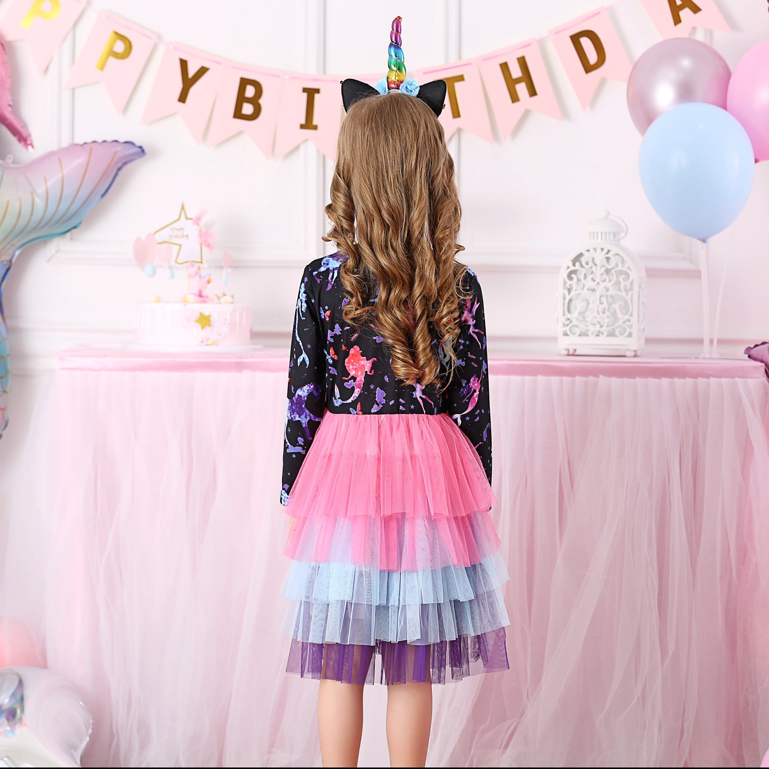 LONG SLEEVED MERMAID DRESS - 10788