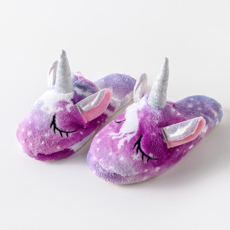 ZAPATILLAS CON UNICORNIO PARA NIÑA - 11744
