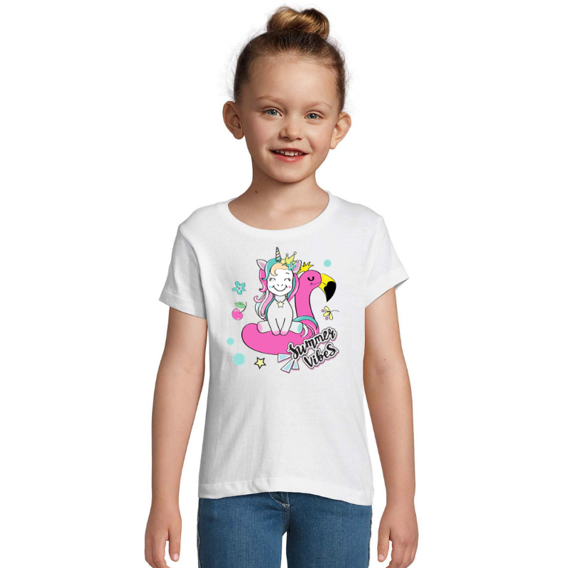 未開封 Maroon5 friendly unicorn Tシャツ M パープル Cute Unicorn Short Sleeve T-Shirt for Girls - Fun & Cozy